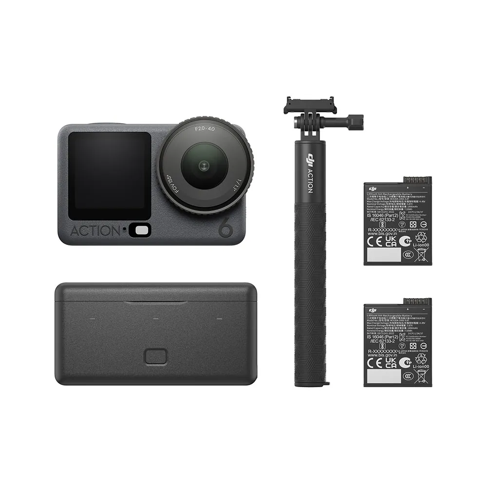 Câmera de Ação DJI Osmo Action 6 Adventure BR - DJI218