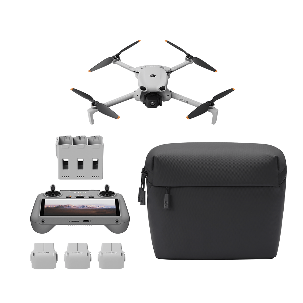 Drone DJI Lito X1 Fly More Combo (Com tela) BR - DJI083